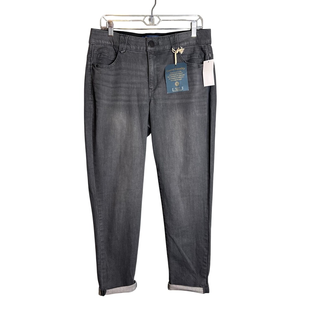 Democracy Ab Solution Ankle Skimmer Jeans Sz 12P Luxe Touch Premium NWT